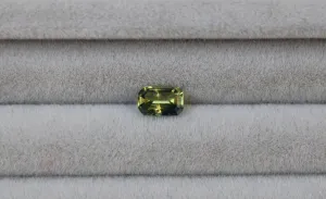 0.60ct Emerald Cut Parti Sapphire