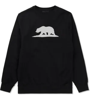 Bear Logo California Republic Mens Crewneck Sweatshirt