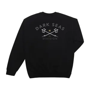 Dark Seas HEADMASTER CREWNECK - BLACK