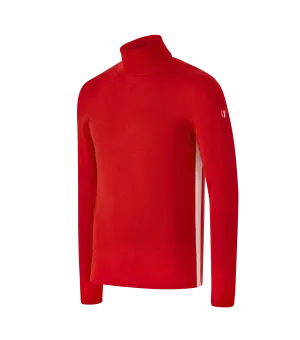 KALANI ROLL NECK PULLOVER</p>Flaming Red