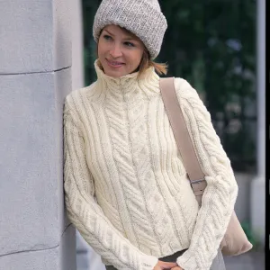 Patons Knit Urban Aran Pullover W Toque